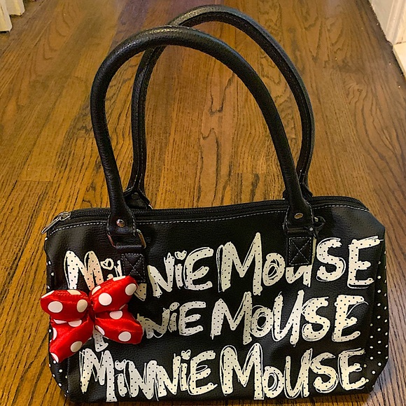 DISNEY PARKS Girls Minnie Mouse Hand Bag - Picture 1 of 5